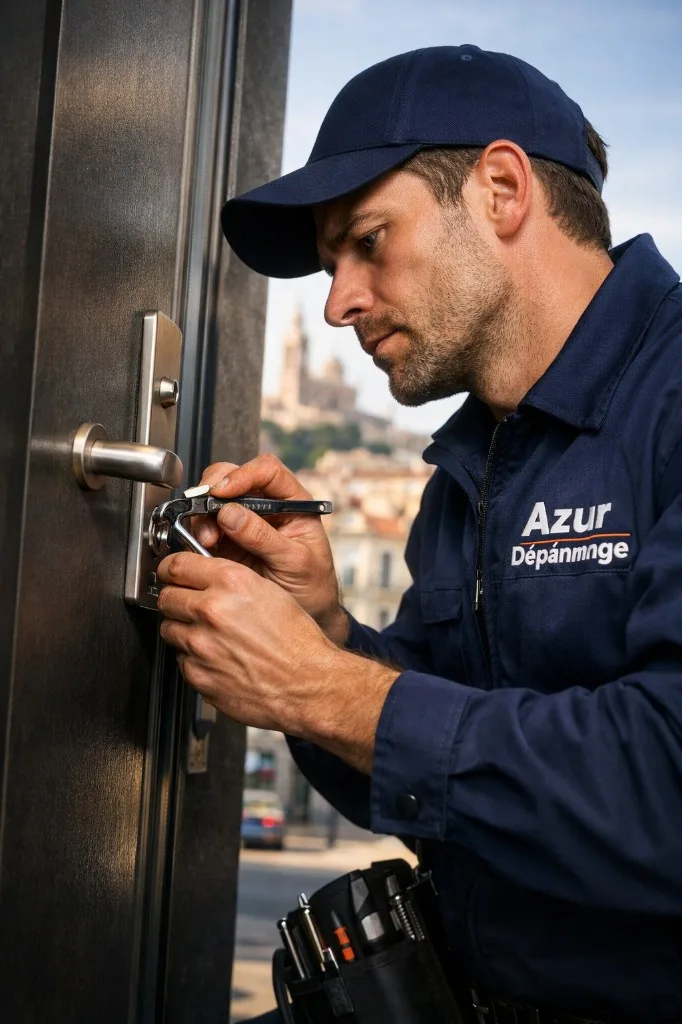 Technicien serrurier Azur Dépannage à Marseille